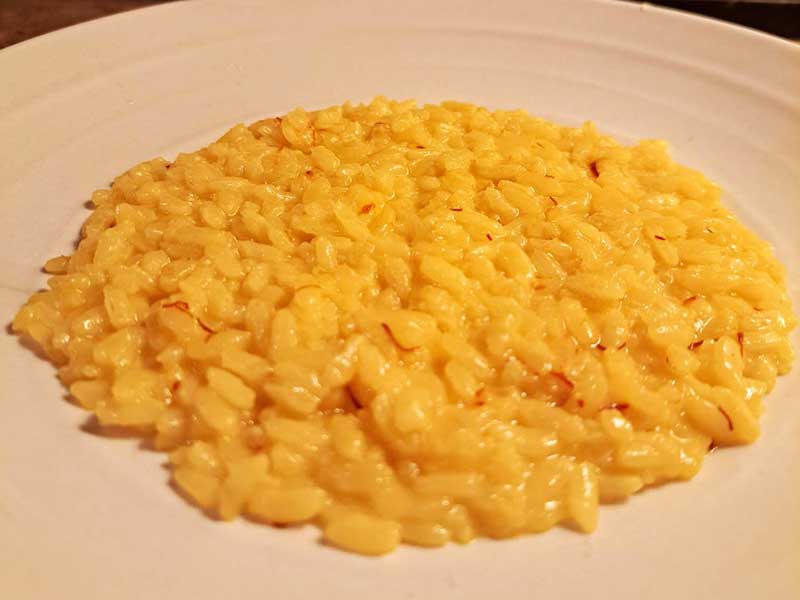 ミラノ風 黄金のリゾット